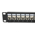 Cable Panel Keystone Jack Cat6A UTP Patch Panel